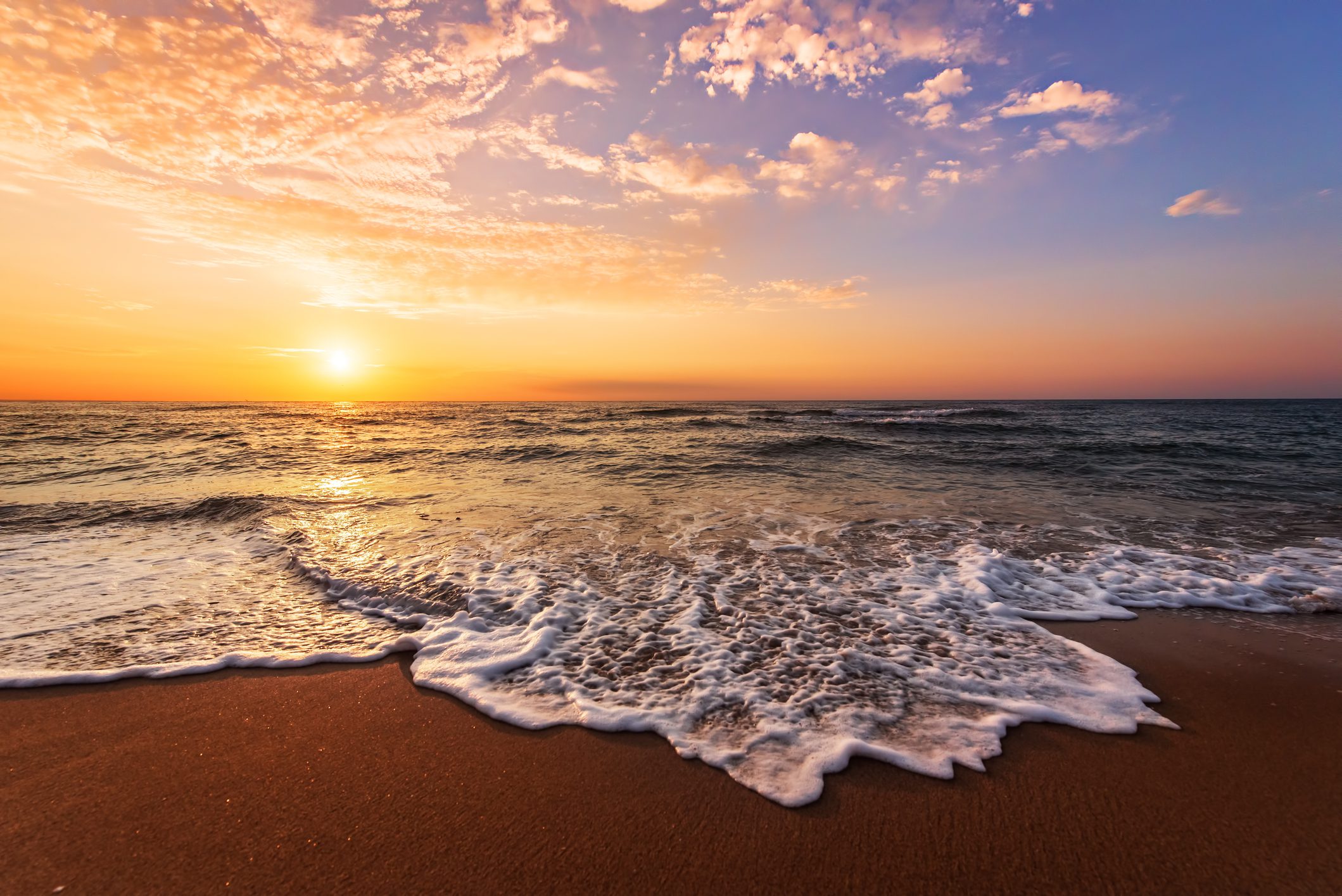 Tranquil beach sunset symbolizing seamless and stress-free Medicare Health Insurance transitions